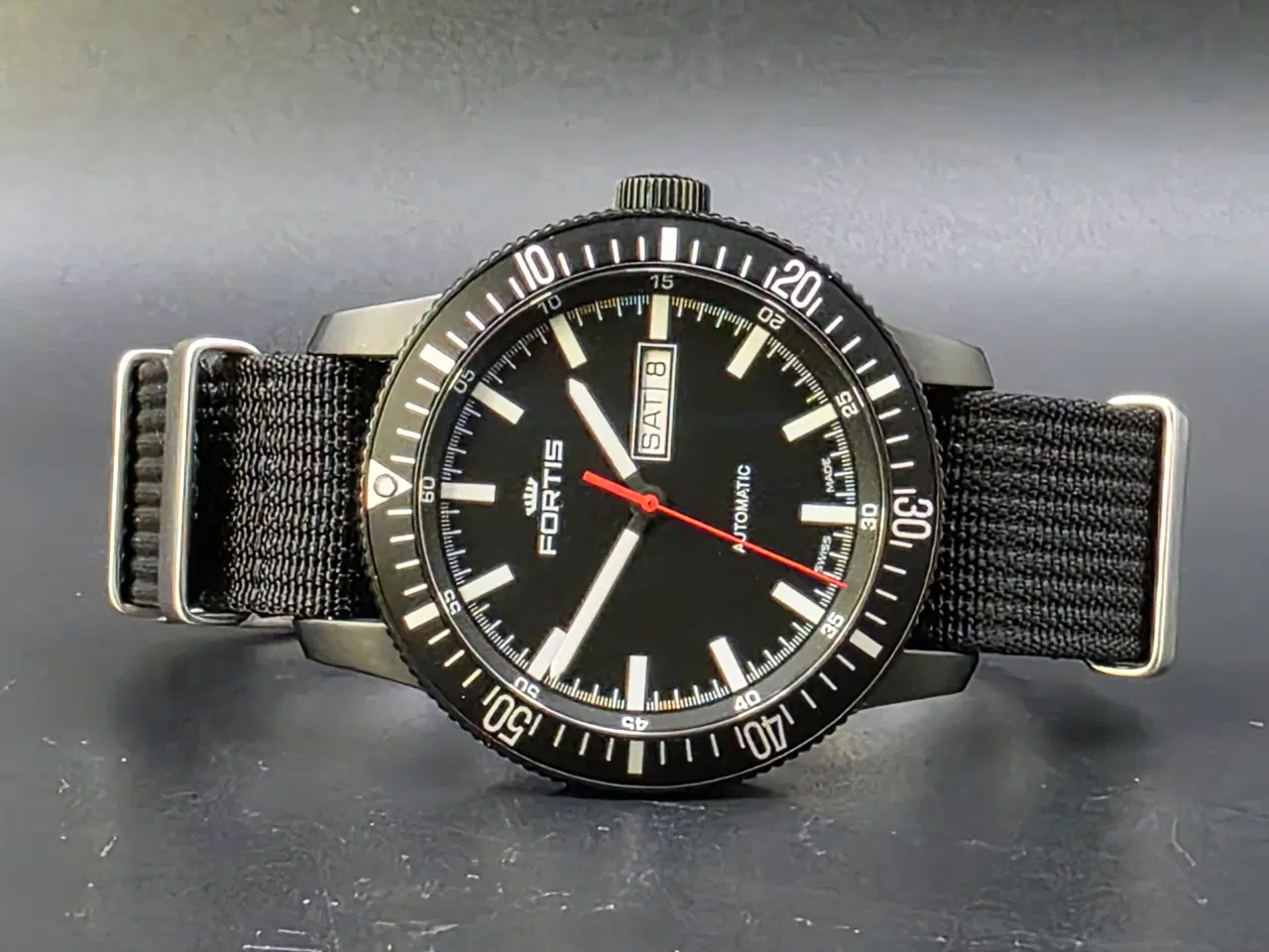 Billede 1 - Fortis B-42 Monolith Black automatic