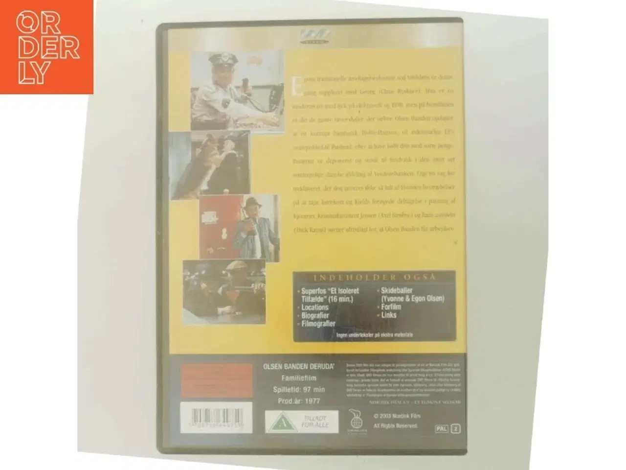 Billede 3 - Olsen Banden 9 - Deruda&#39; med Ove Sprogøe (DVD)