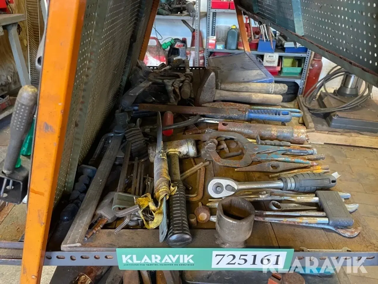 Billede 12 - Værktøjsholder med værktøj