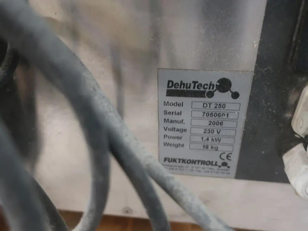 Billede 1 - Affugter DEHU TECH