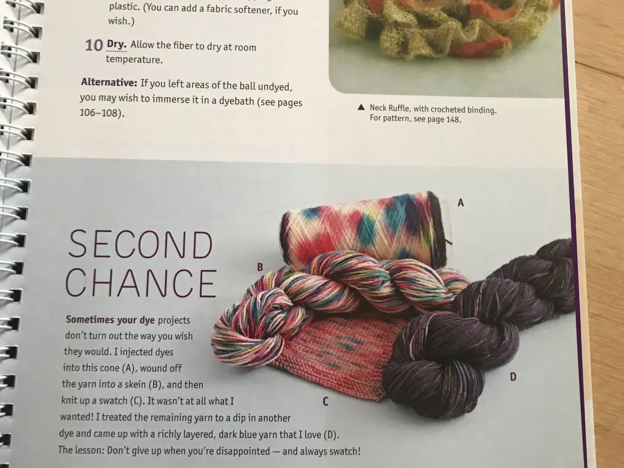 Billede 4 -  Hand dyeing yarn and fleece af Gail Callahan