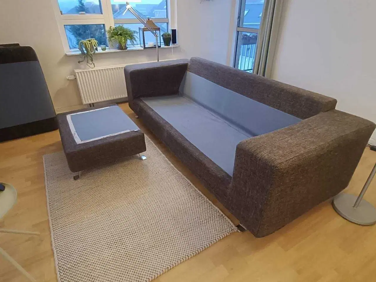 Billede 2 - Sofa med flytbar chaiselong 