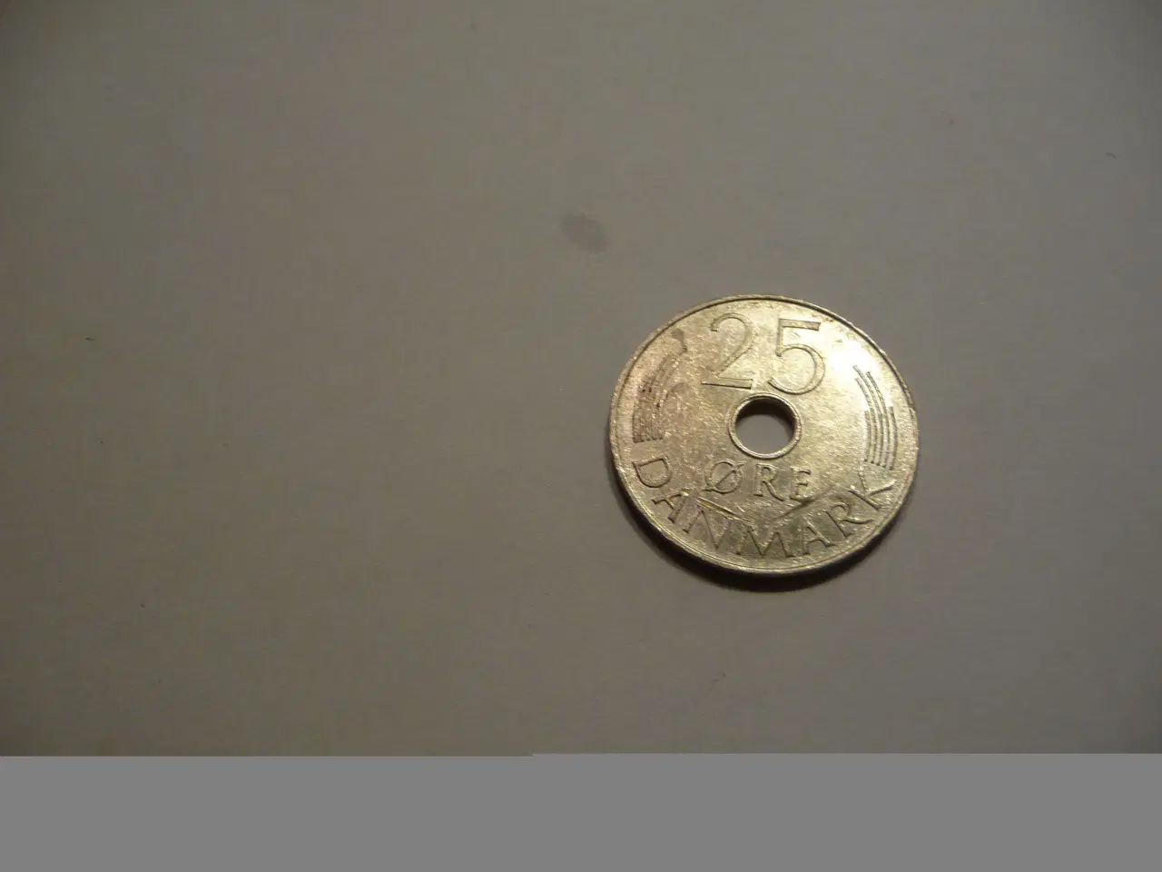 Billede 1 - mønt fra 1974 25 øre 