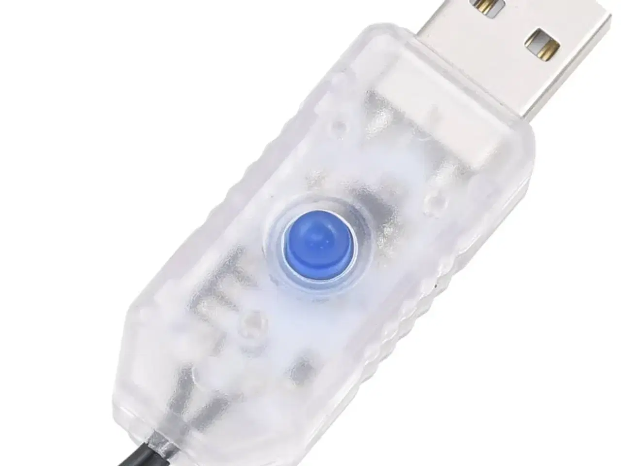 Billede 8 - LED-juletræ med spyd 220 LED'er 180 cm farverigt lys