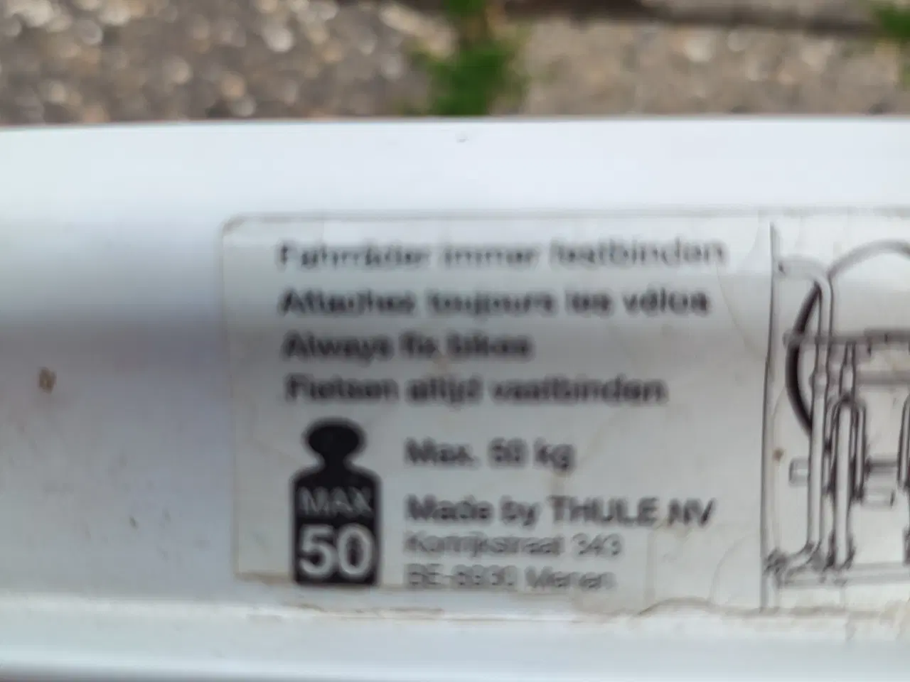 Billede 2 - Thule Cykelholder