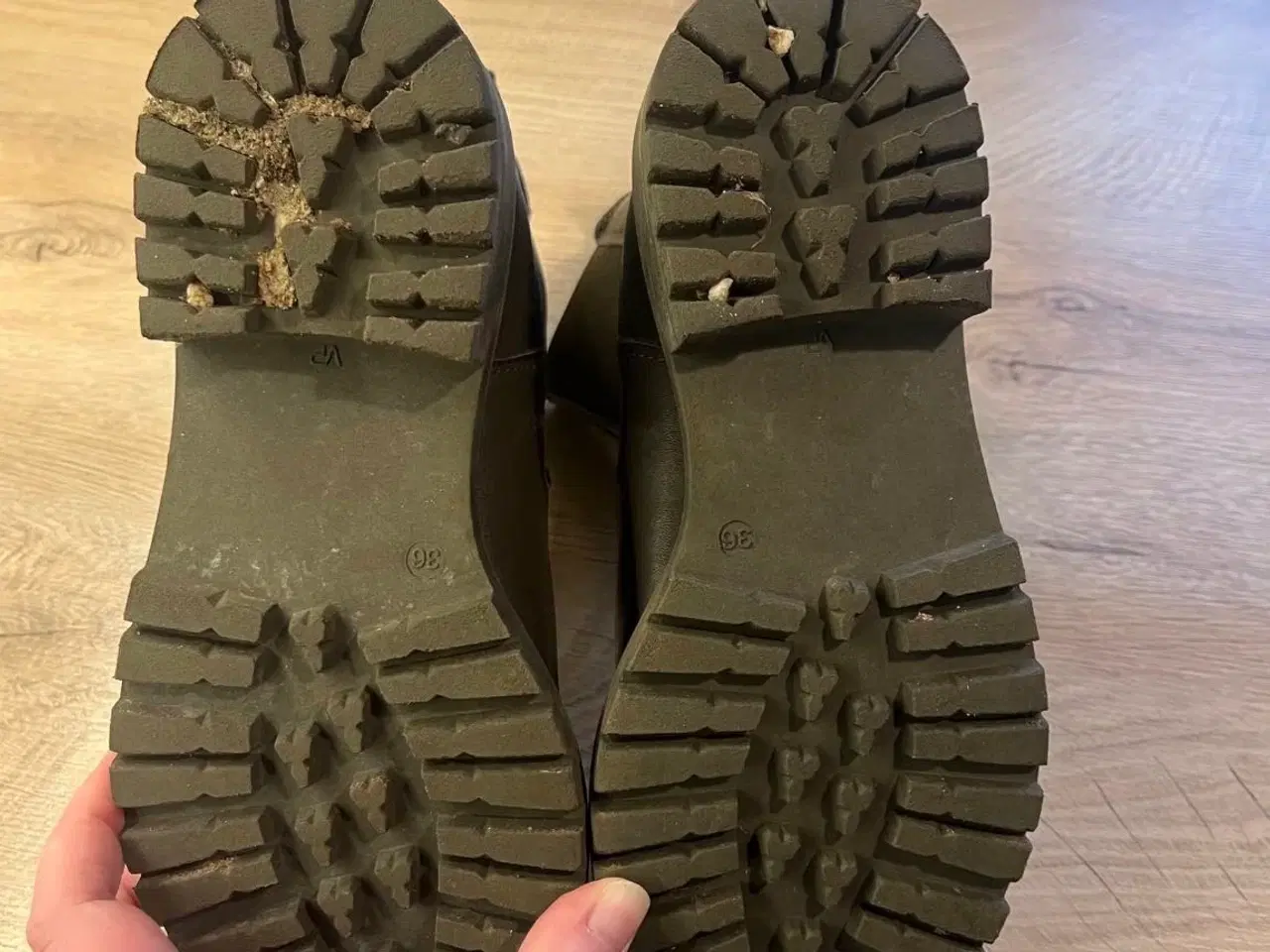 Billede 3 - Brune læder ankelstøvler