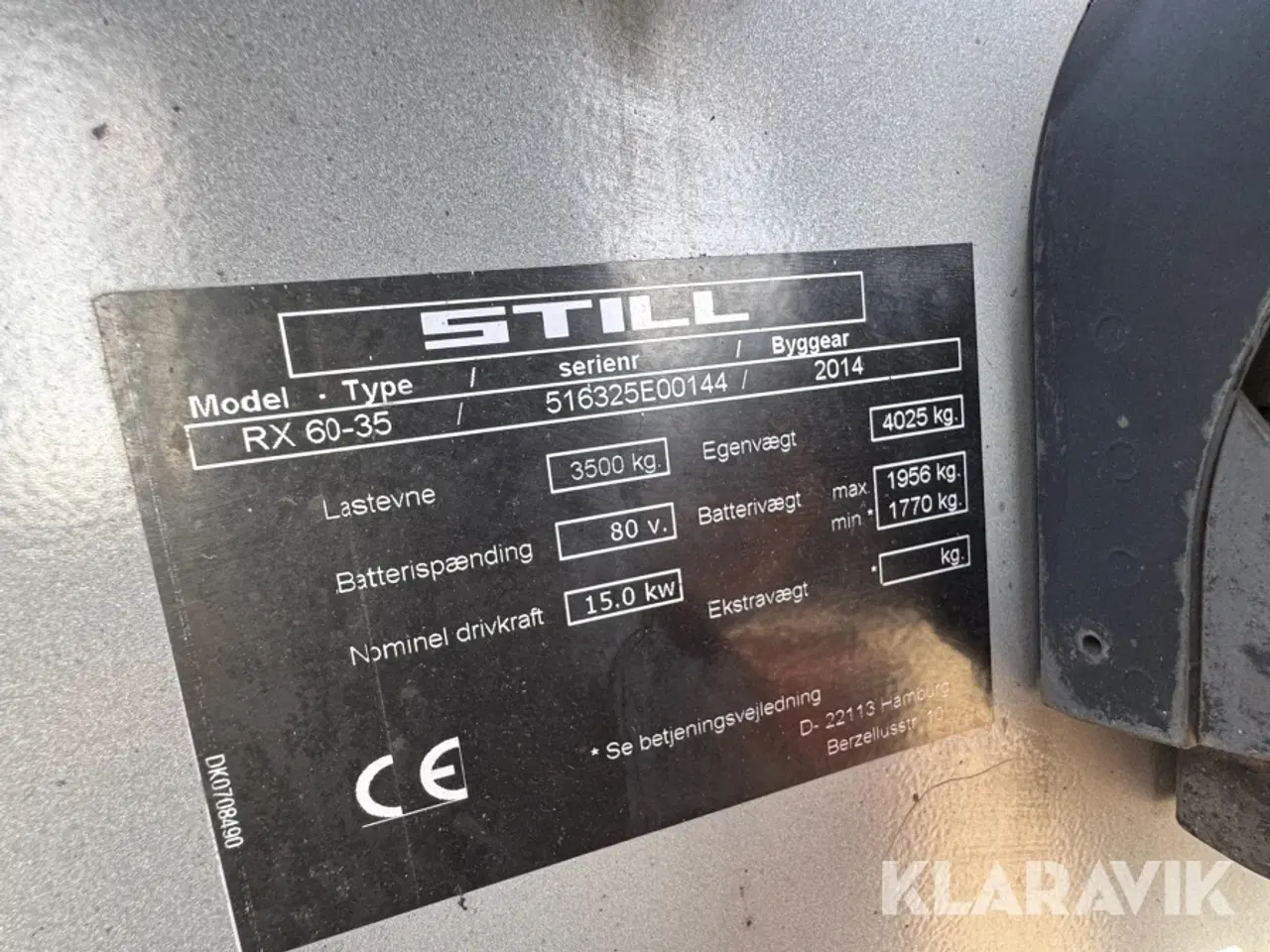 Billede 5 - Truck STILL RX60-35