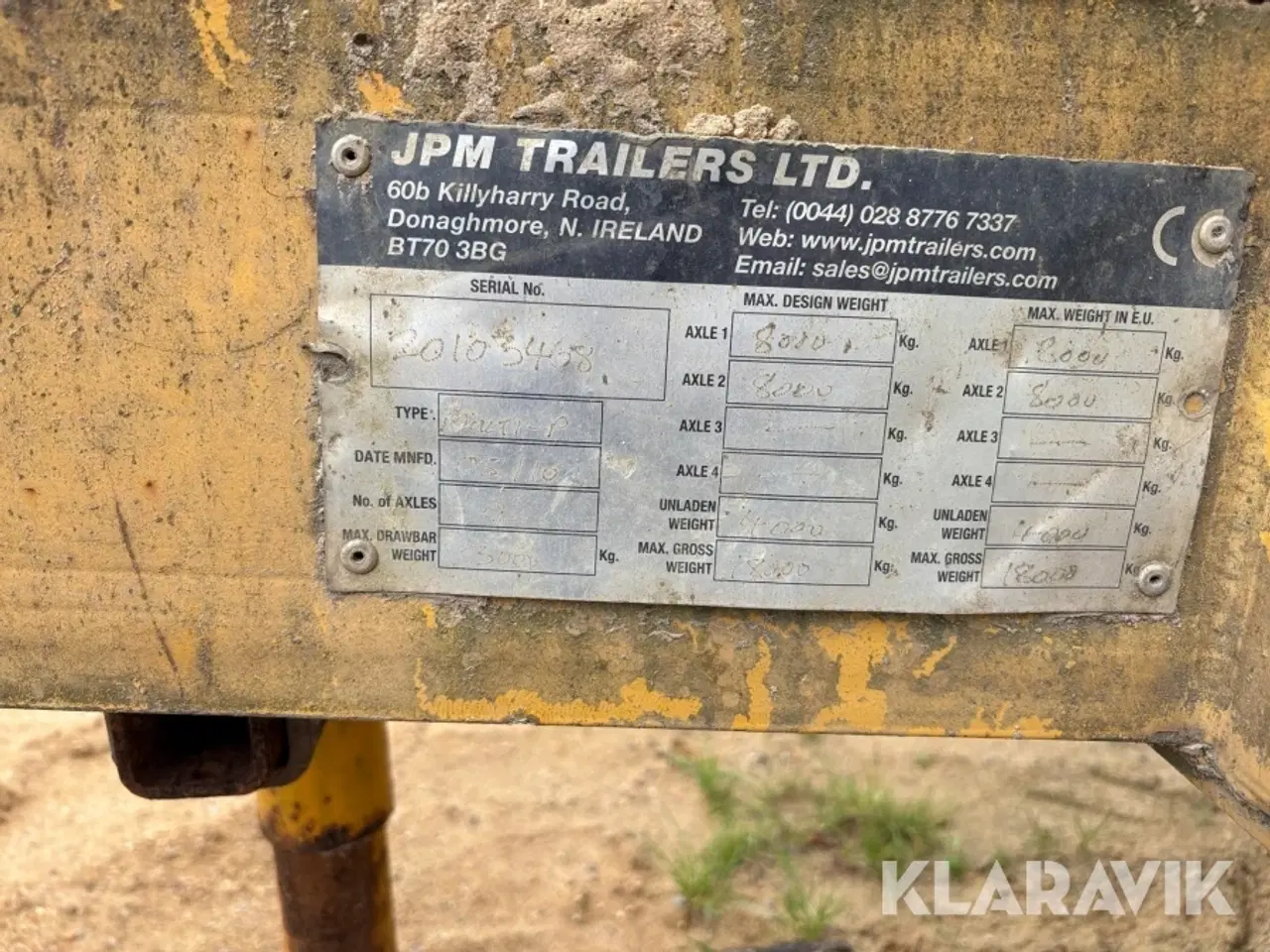 Billede 8 - Tipvogn JPM Trailers LTD Multi-P