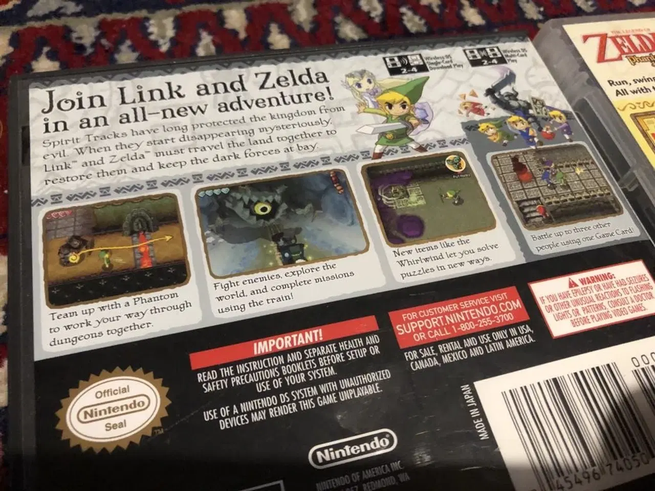 Billede 2 - The Legend of Zelda: Phantom Hourglass & Zelda Spi