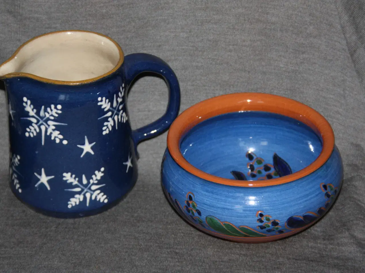Billede 1 - Kande og skål i keramik