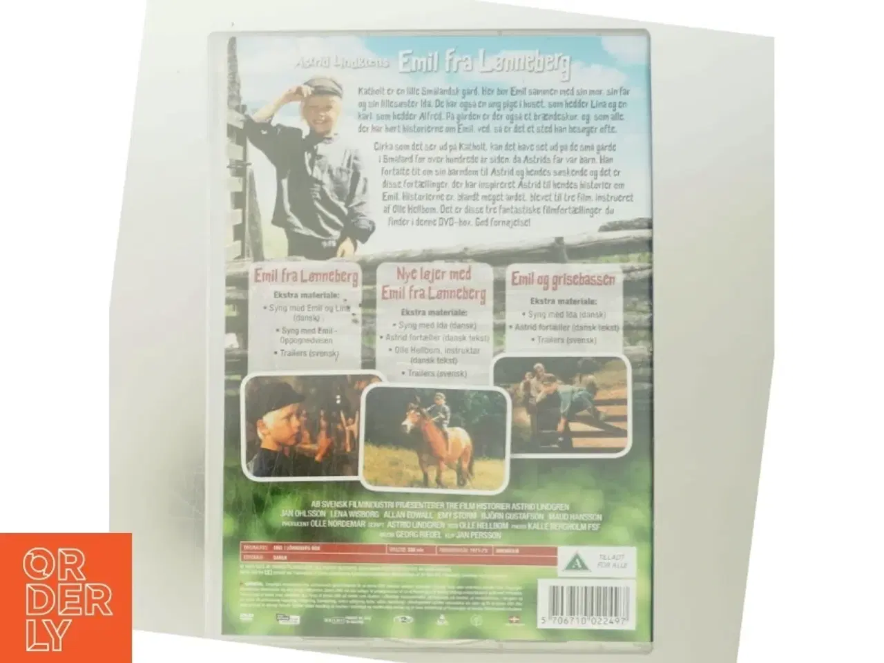 Billede 3 - Emil fra Lønneberg - 3 Film med Jan Ohlsson (DVD)