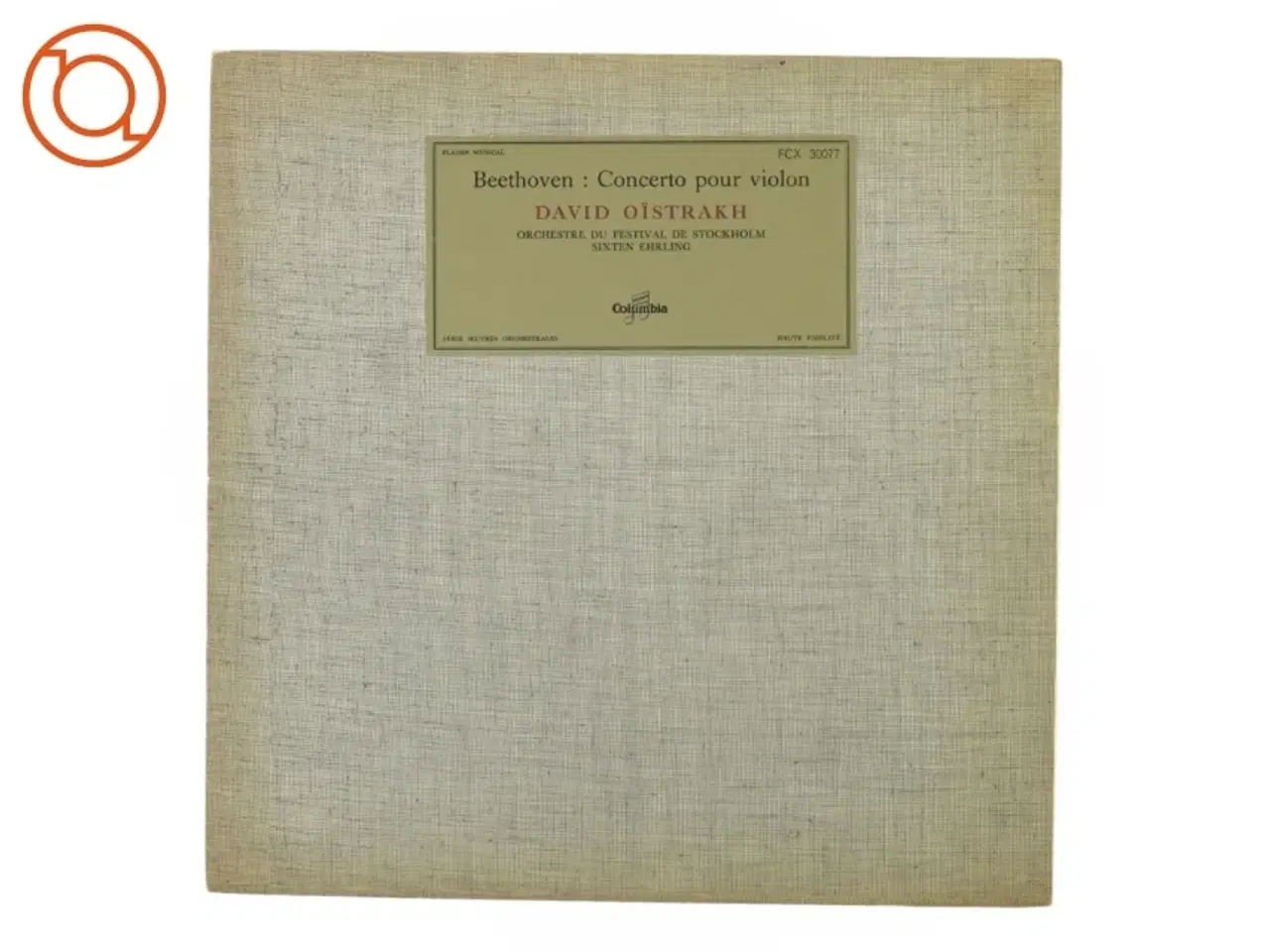 Billede 1 - Beethoven concerto pour violin, David Oistrakh fra Columbia (str. 30 cm)