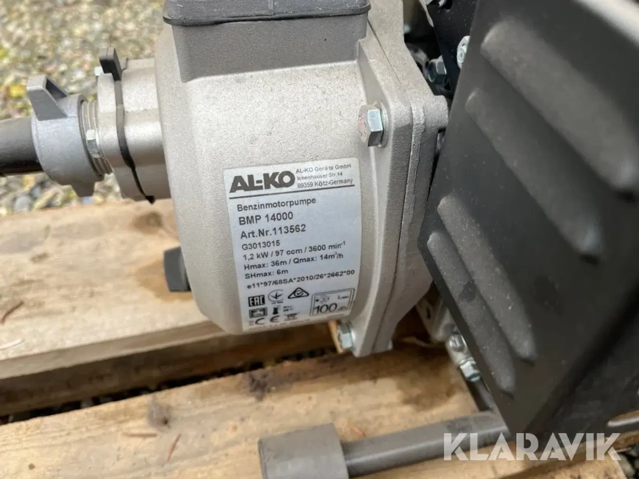 Billede 8 - Vandpumper 4 styk ALKO BMP 14000/14001