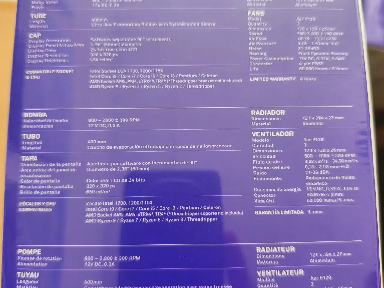 Billede 2 - NZXT Kraken Z73 SORT (NY UÅBNET!)