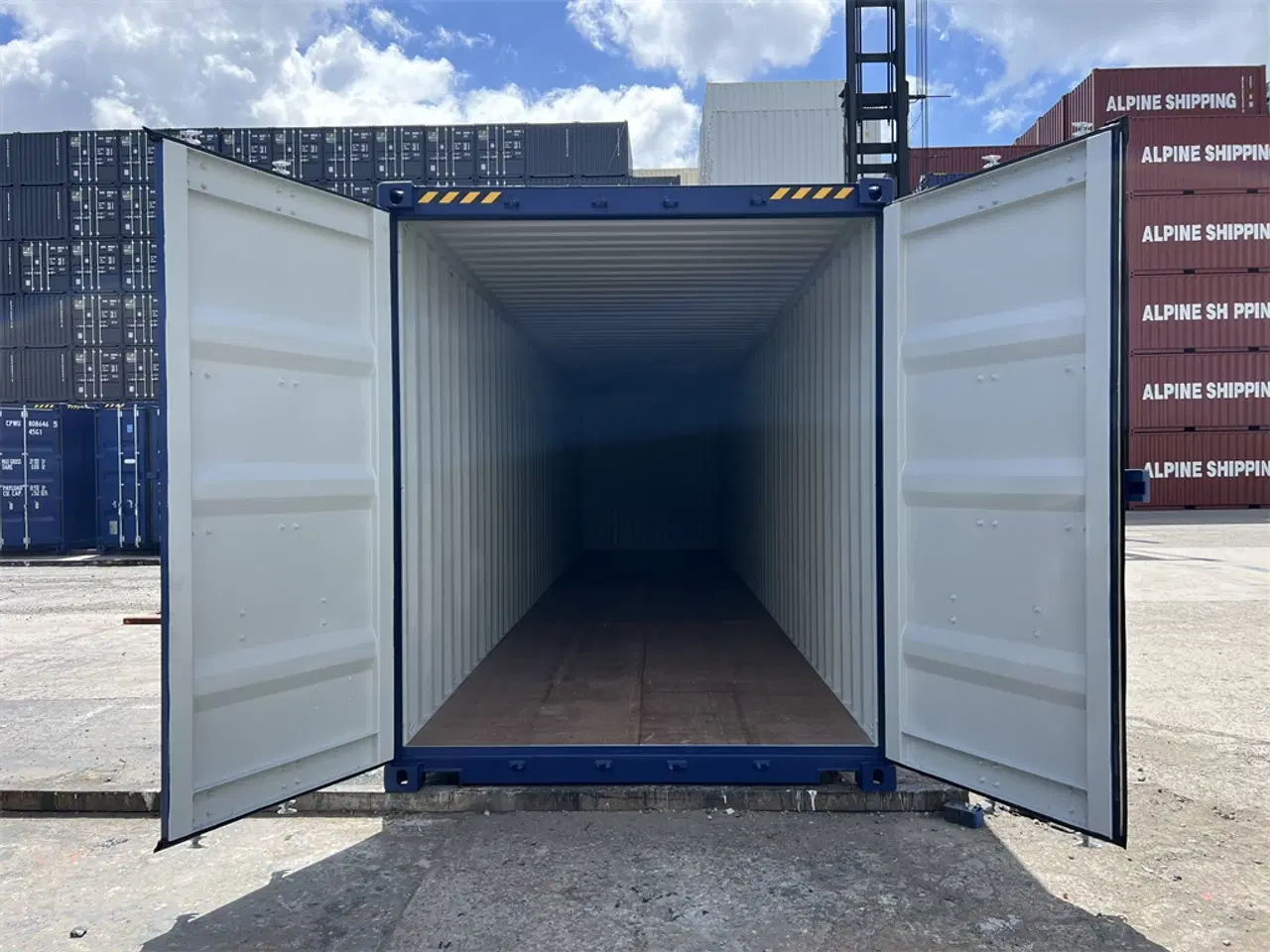 Billede 3 - 40'HC ny container - RAL 5013 - Aarhus