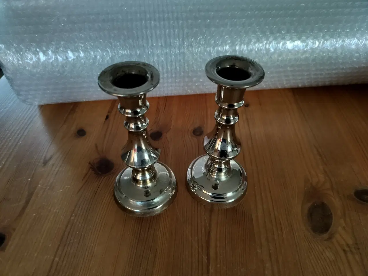 Billede 2 - Et stilfuldt par lysestager