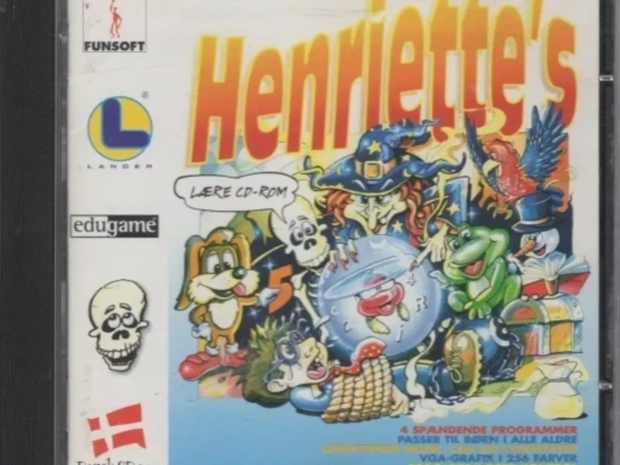 Billede 1 - KØBES: Henriettes lære cd-rom (pc)