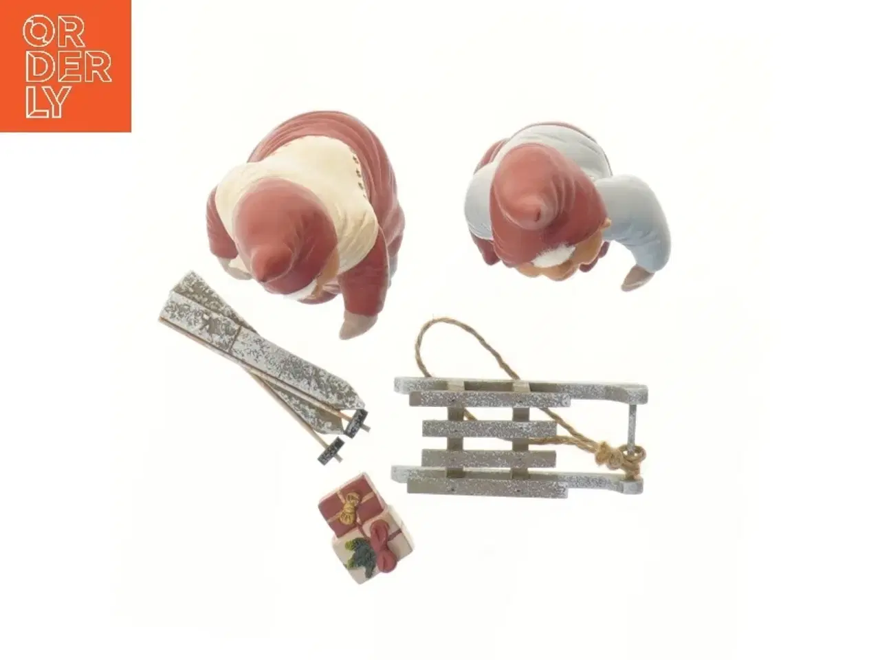 Billede 4 - Årsnissepar 2008 figurer fra Trip Trap (str. 14 cm)