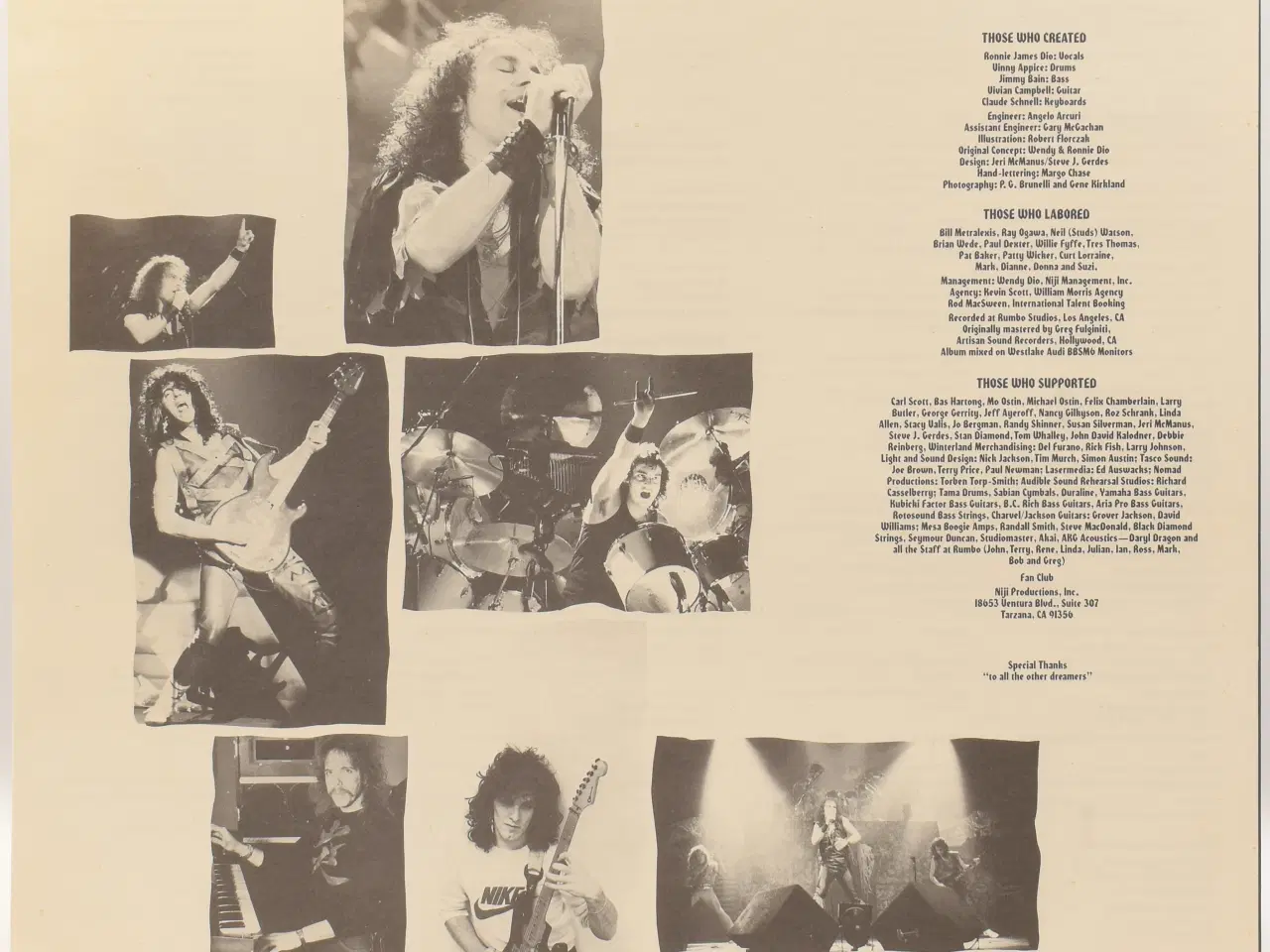 Billede 3 - Dio - Sacred Heart - LP - JAPAN 1985 - EX/VG+