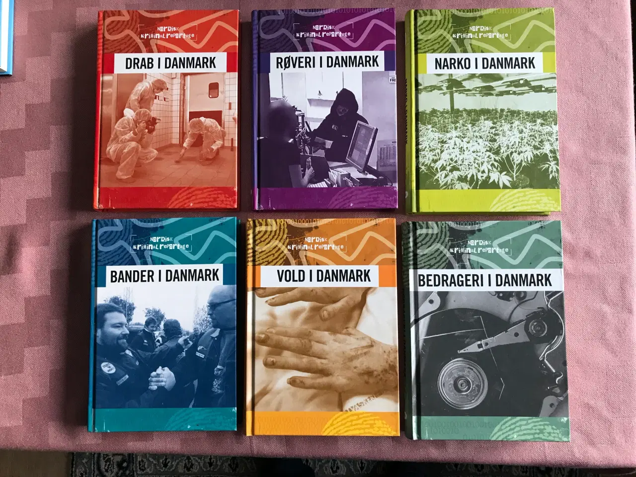 Billede 1 - Nordisk Kriminalreportage - 6 nye bøger