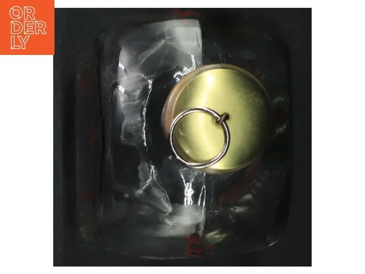 Billede 3 - Holmegaard karaffel med julemotiver (str. 19 cm)