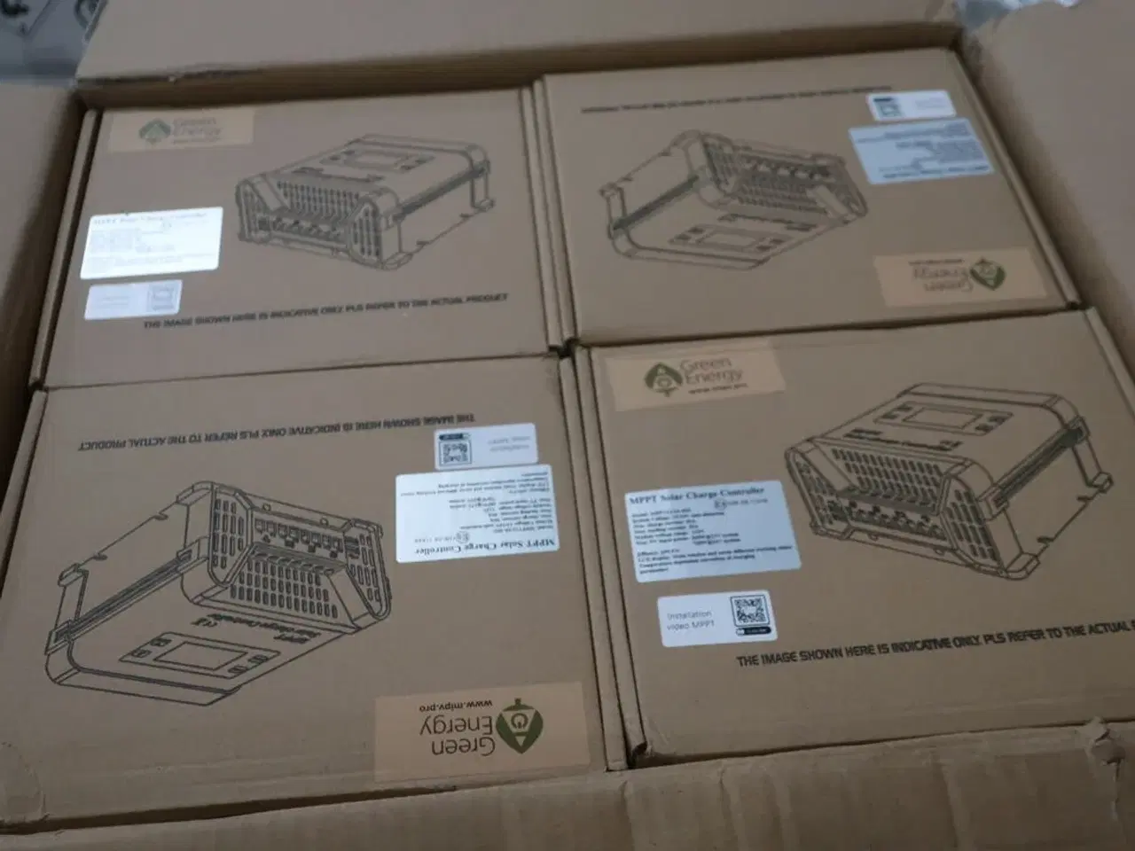 Billede 1 - 8 stk. chargecontroller GREEN ENERGY MPPT12/24-30D
