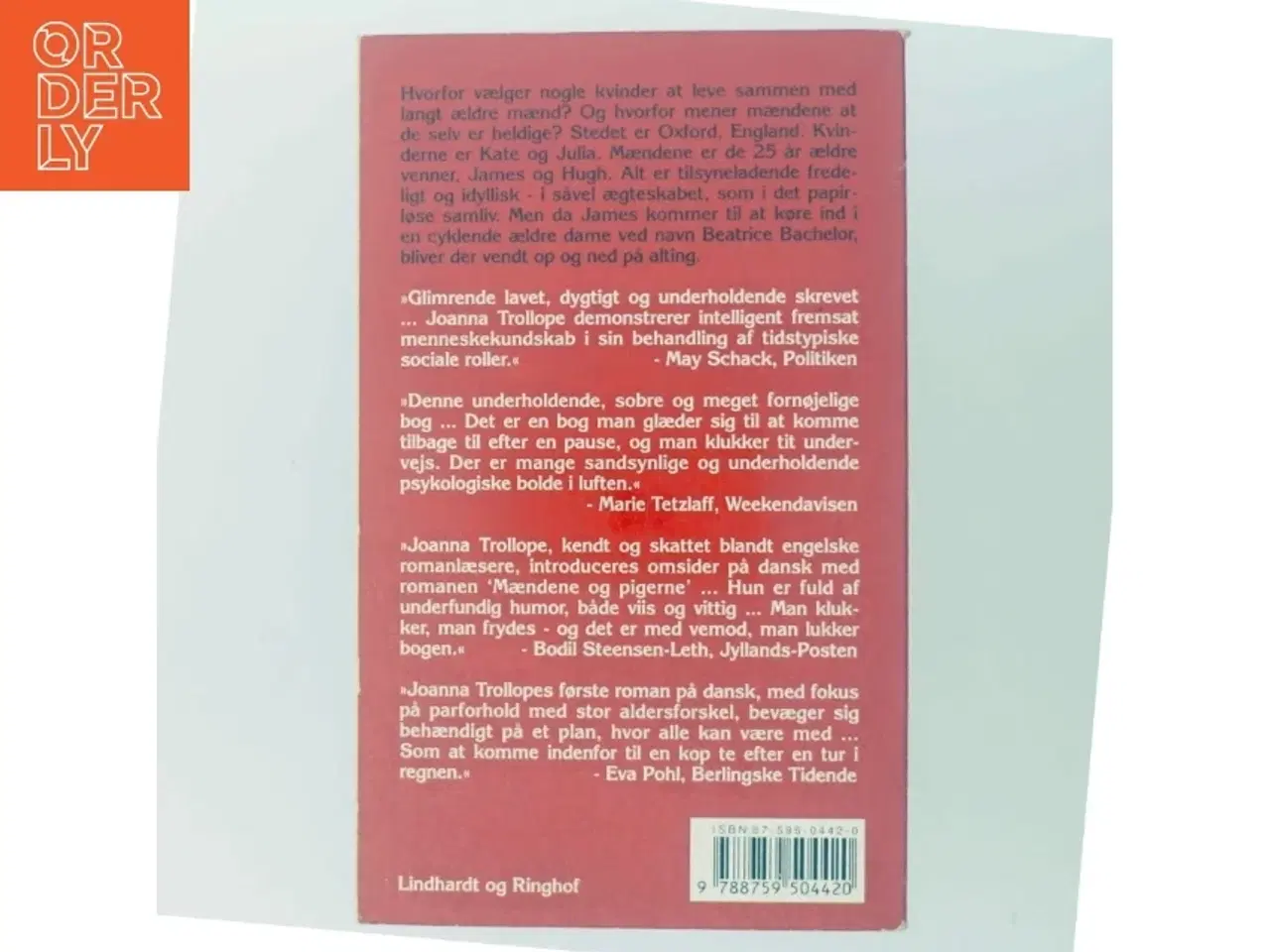 Billede 3 - Mændene og pigerne af Joanna Trollope (Bog)