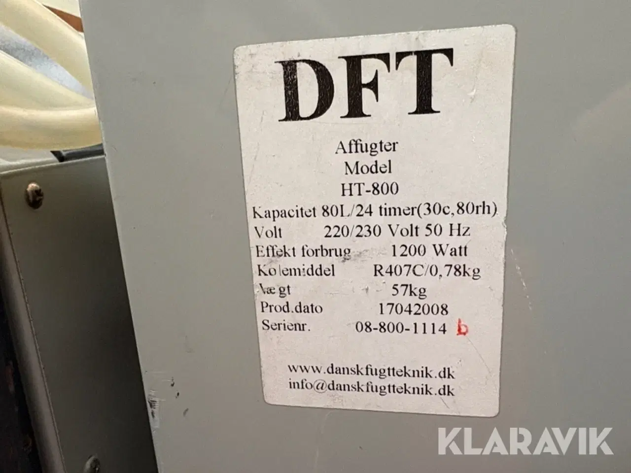 Billede 3 - Affugtere DFT HT 800 17 styk