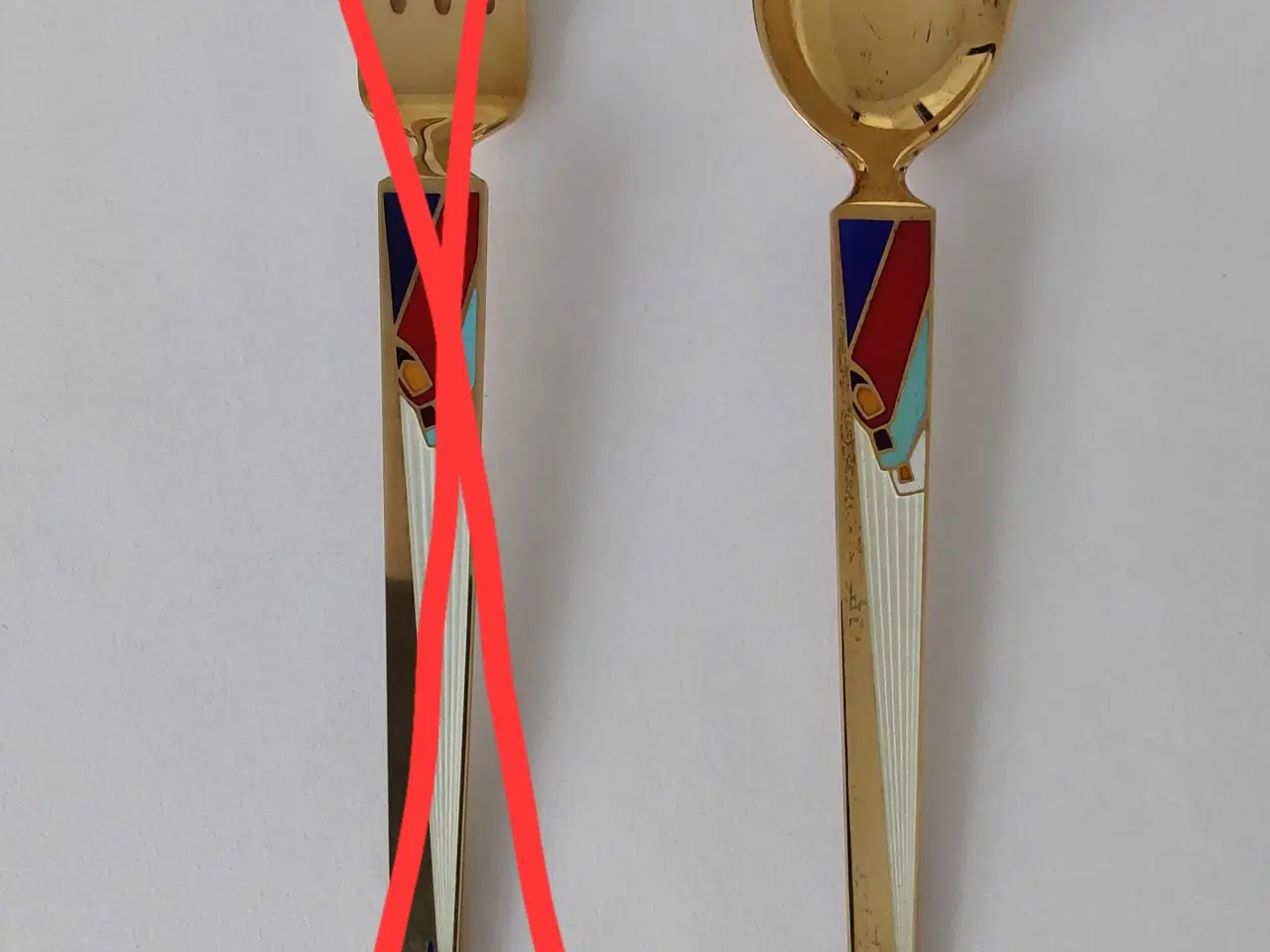 Billede 1 - Juleske år 1958 i sølv fra A. Michelsen