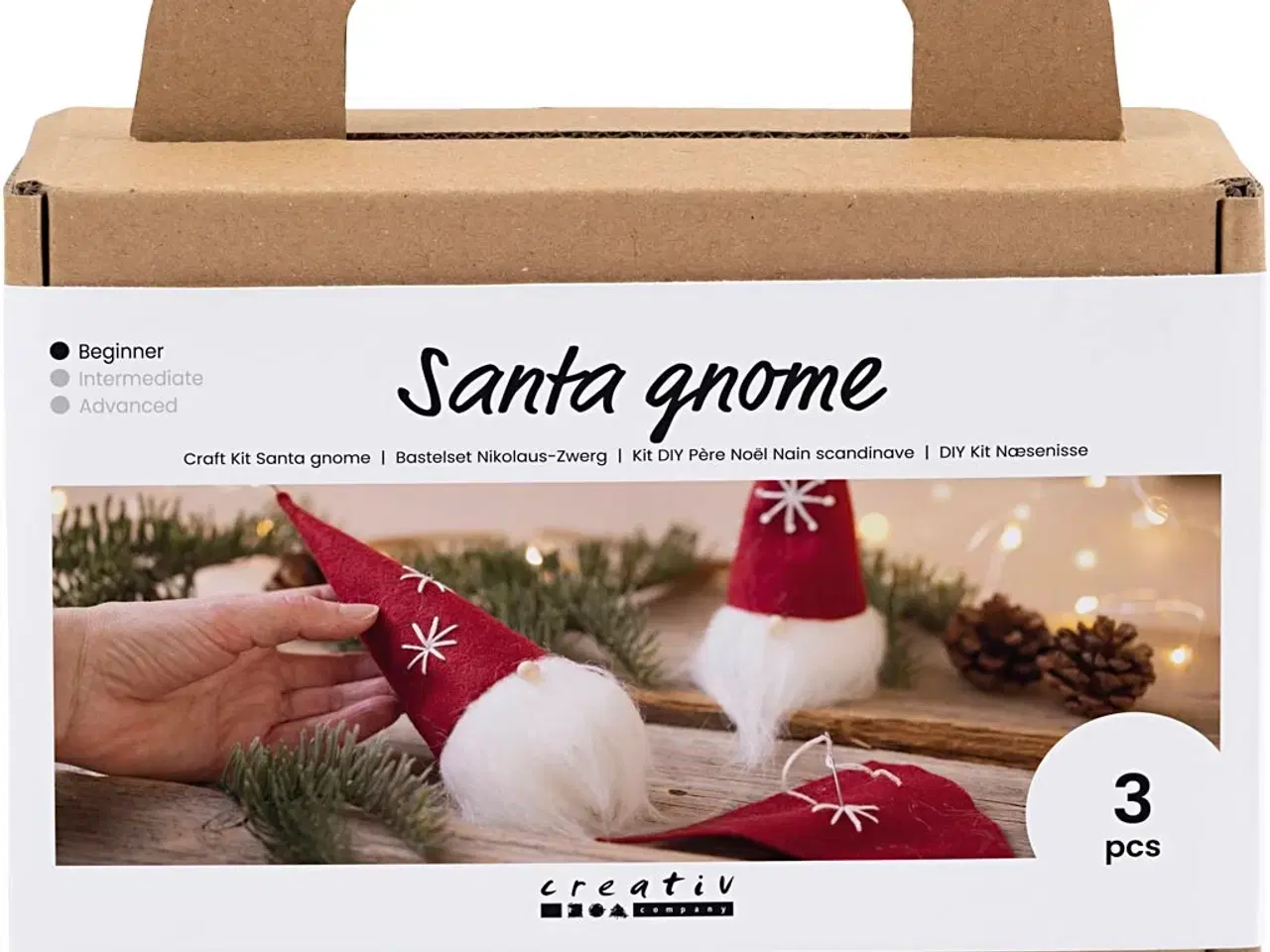 Billede 1 - DIY Kit Næsenisse, 1 pk.