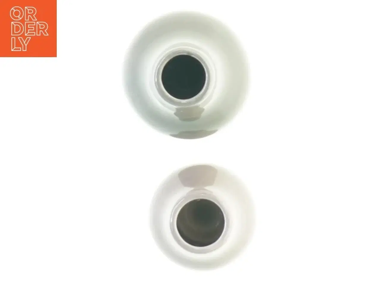 Billede 2 - Keramikvase sæt (str. 8 x 5 cm og 4 x 5 cm)