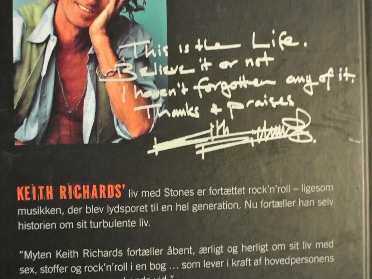 Billede 2 - livet, af keith richards