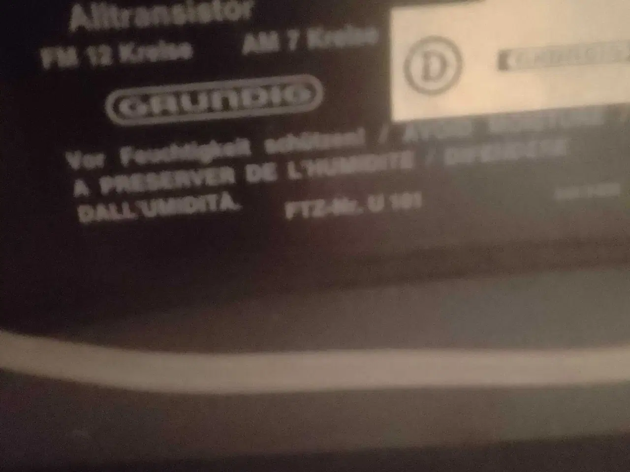 Billede 3 - Radio fra Grundig