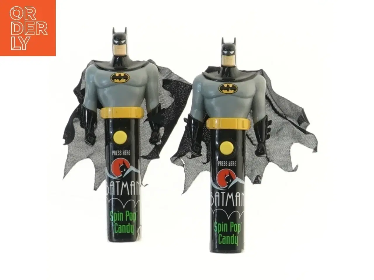 Billede 1 - Batman Spin Pop slik legetøj fra Batman (str. 2 styk, 16 cm)