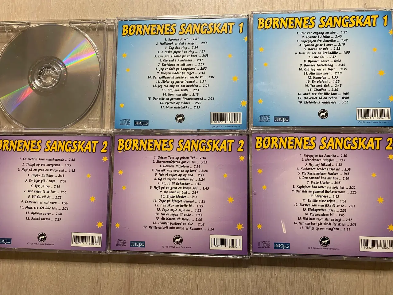 Billede 2 - Børnenes sangskat - CD (6 stk)