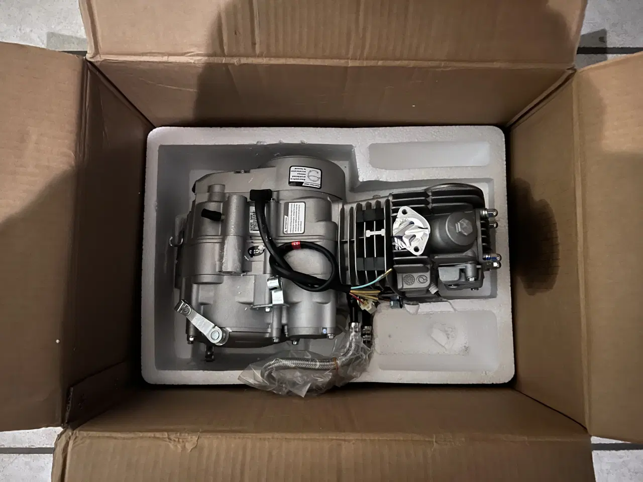 Billede 7 - Zongshen 125cc 4-takts motor (inkl. tilbehør)