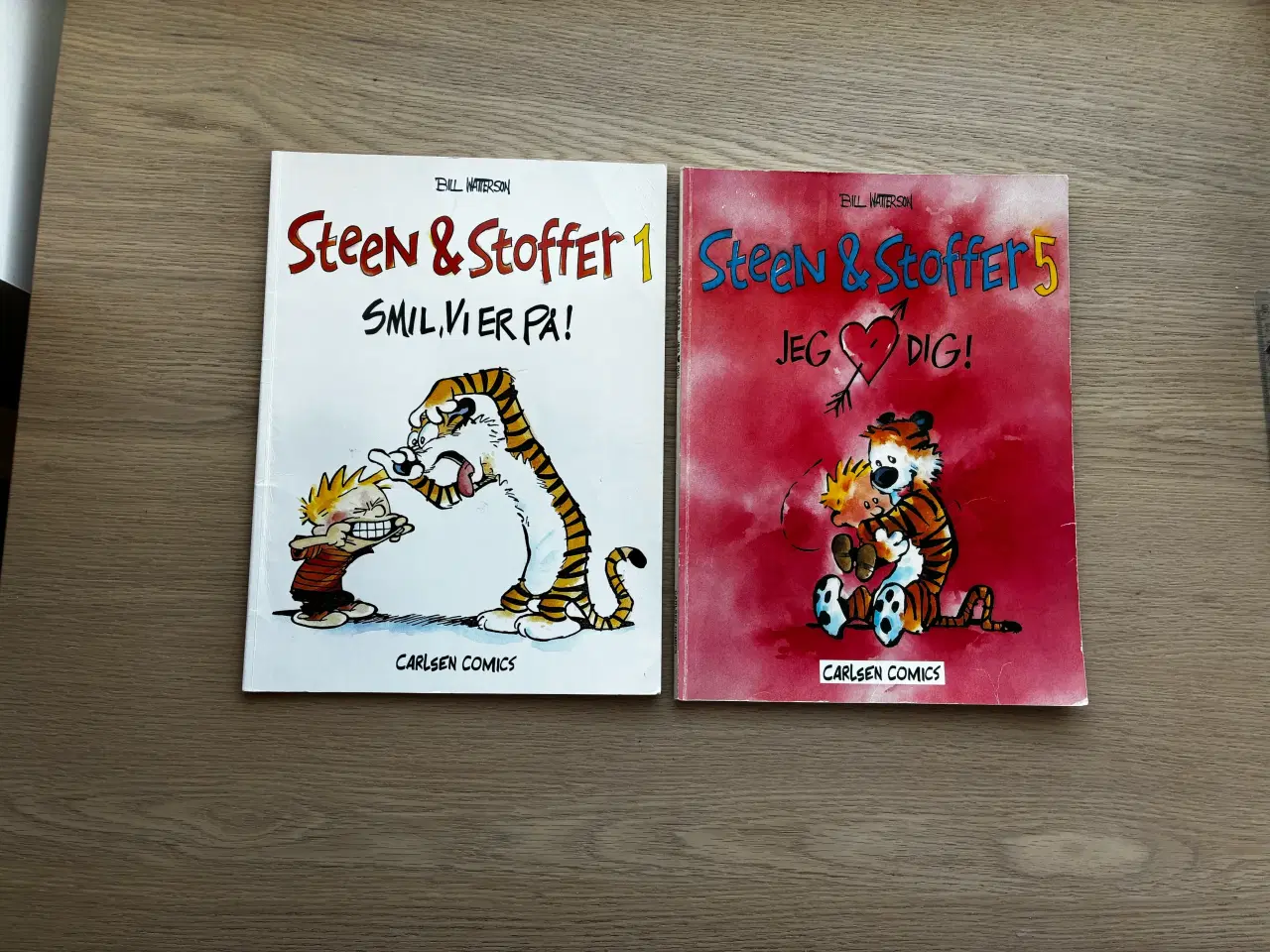 Billede 1 - Steen & Stoffer  - 8 stk.  Carlsen Comics