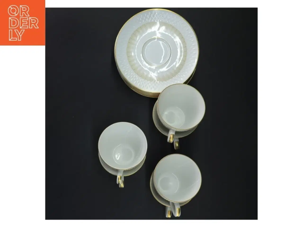 Billede 4 - Porcelænskop og underkop sæt fra Royal Copenhagen (str. Ø 14&ø7,5x6,5 cm)