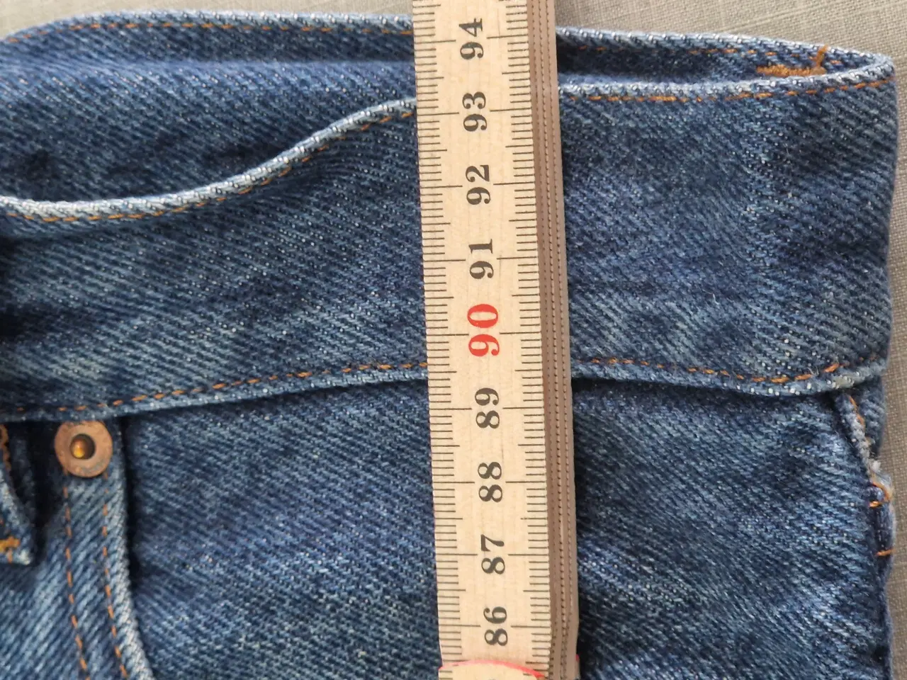 Billede 6 - Marlboro Classics blå jeans, størrelse W38/L32