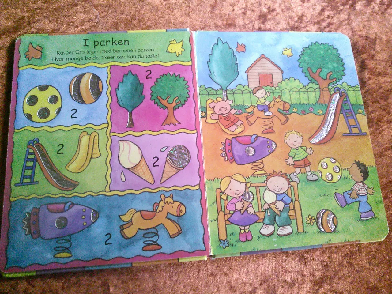 Billede 2 - Lær tal med Kasper gris, Caroline Davis