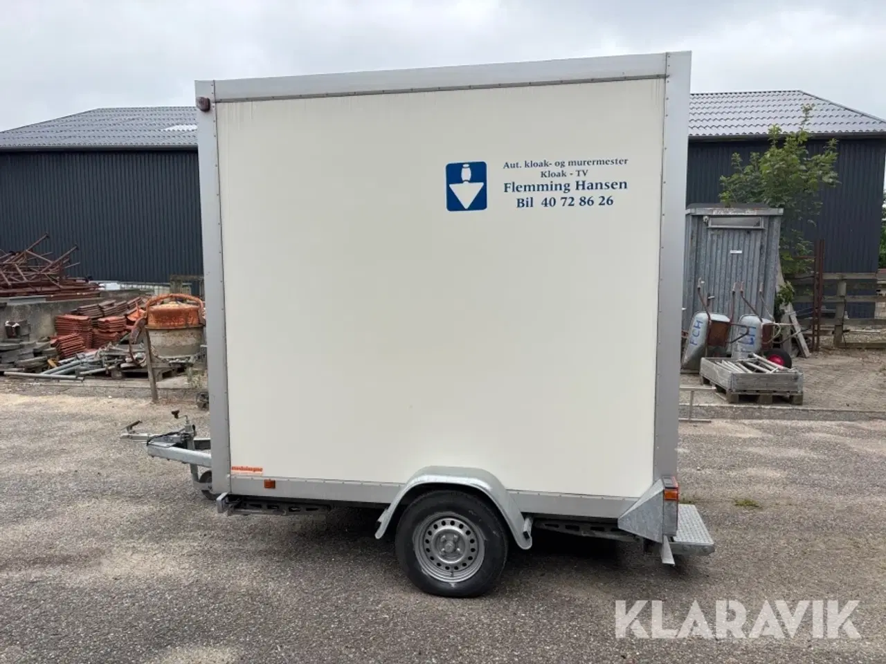 Billede 2 - Toilet- og badeskur Modulvogntog