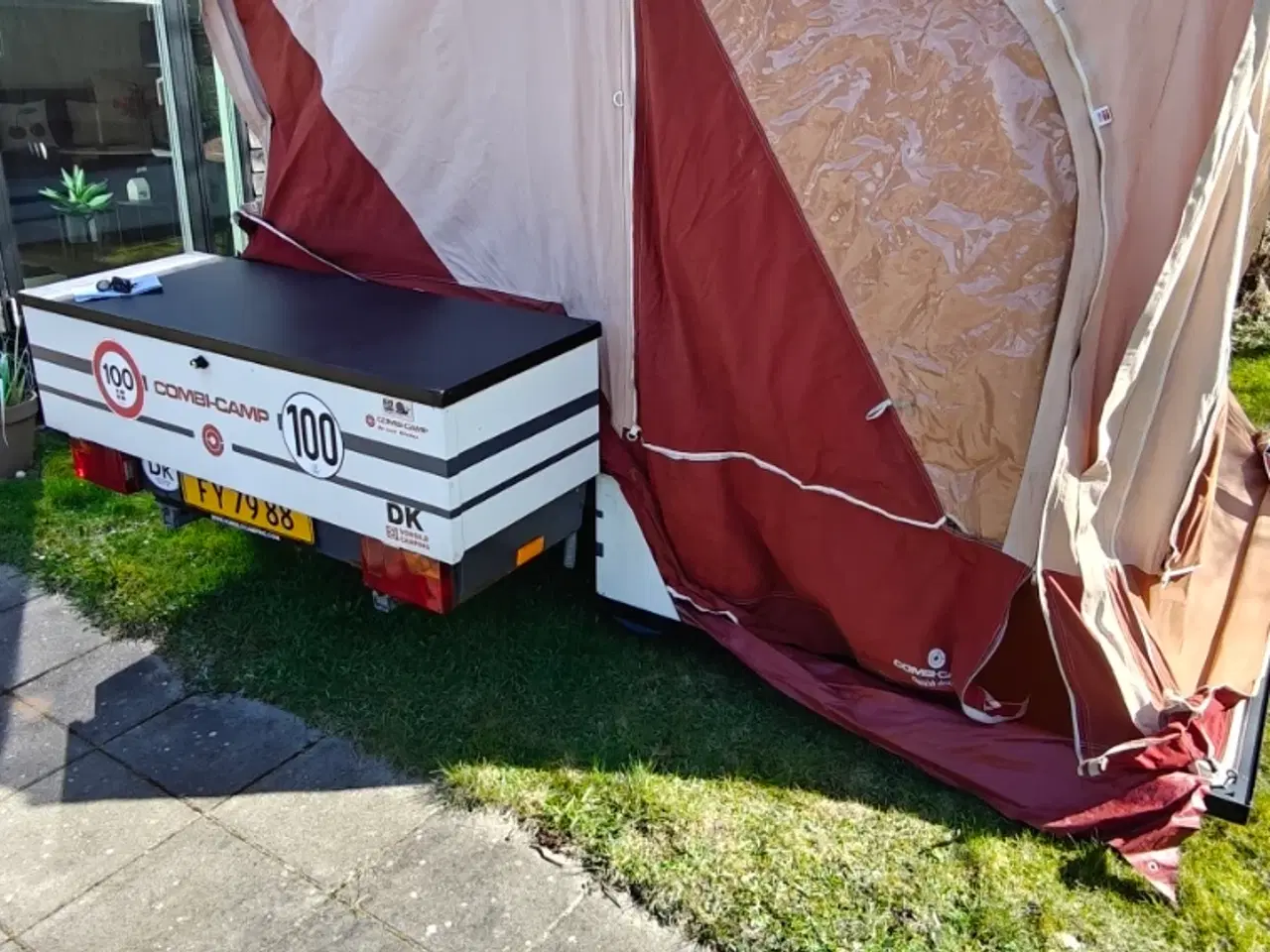 Billede 7 - Flot vogn med tempo 100 og nr.plader