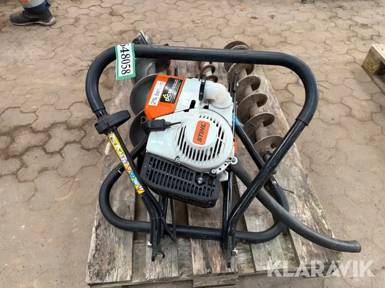 Billede 5 - Bor og borevogn Stihl BT 360