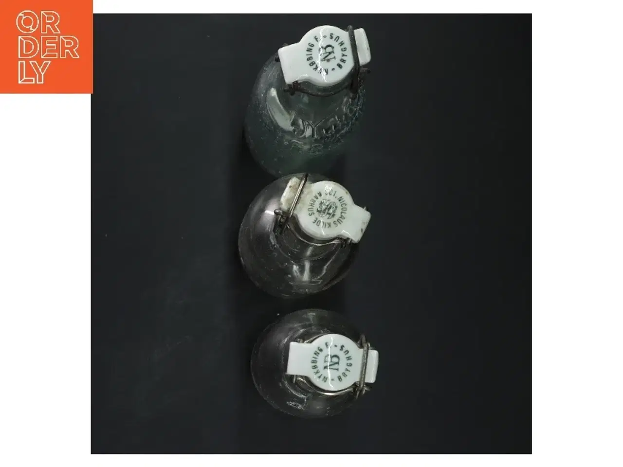 Billede 3 - Glasflasker med patentlukning (str. 21-22 cm)