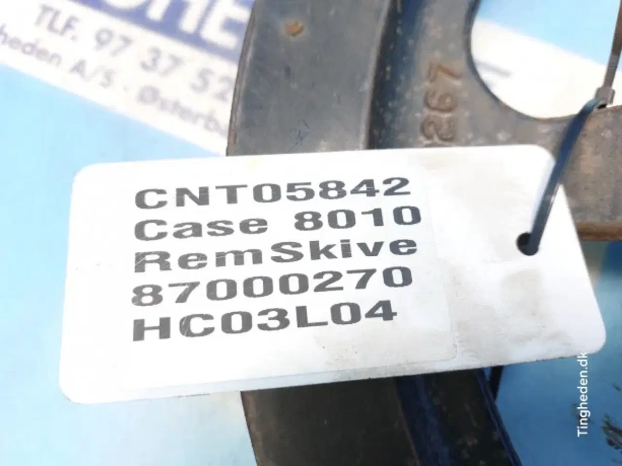 Billede 12 - Case 8010 Remskive 87000270