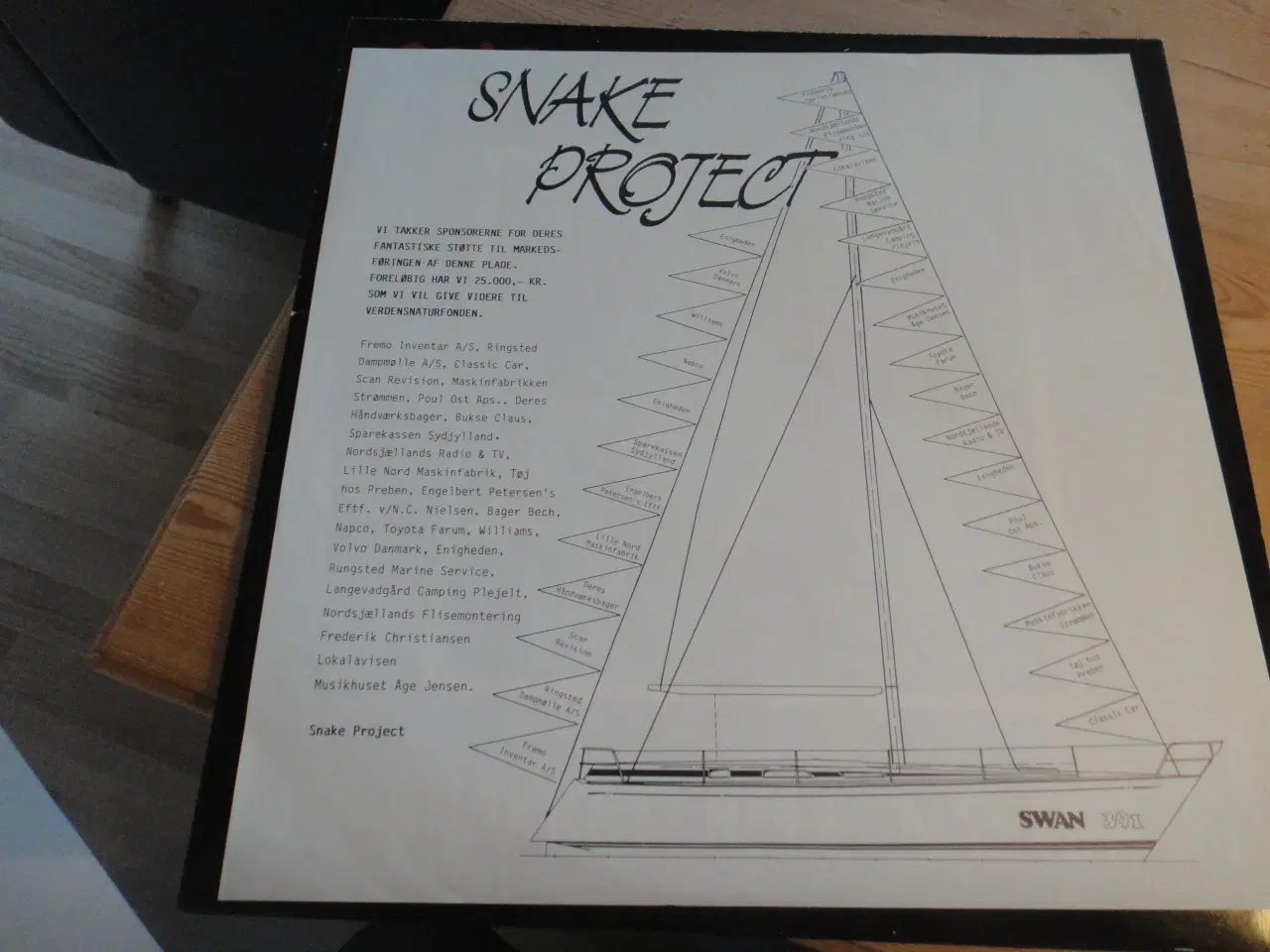Billede 3 - LP - Snake Project - Snakket hele natten 