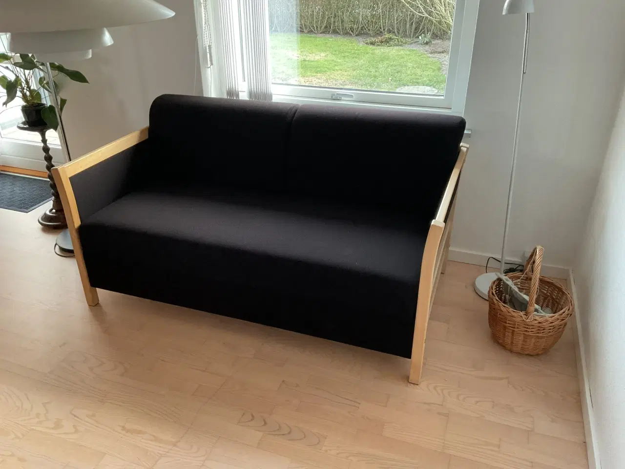 Billede 2 - 2 personers sovesofa i bøg