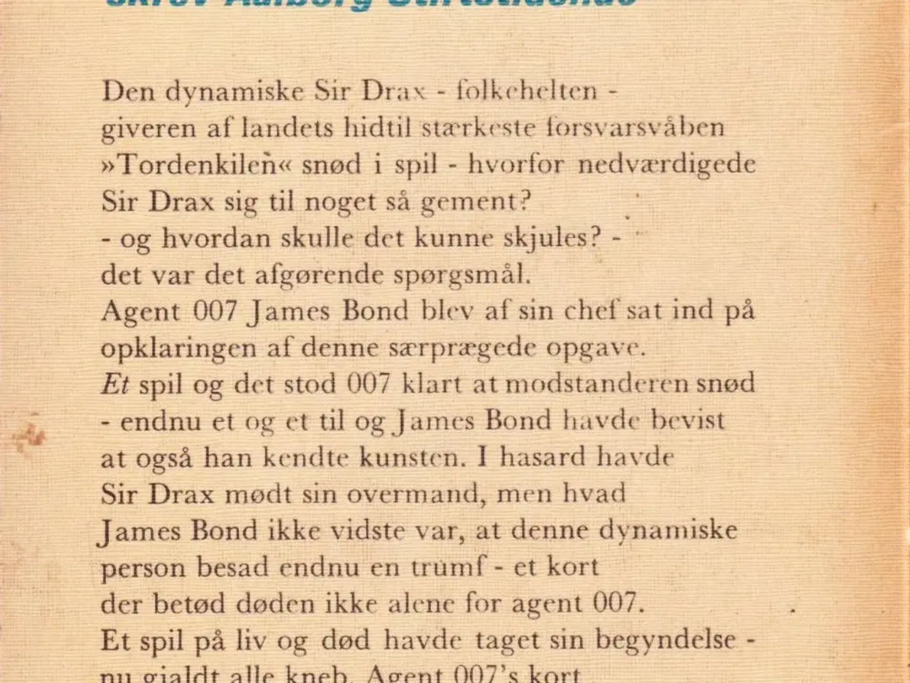 Billede 2 - Ian Flemming - James Bond og tordenkilen