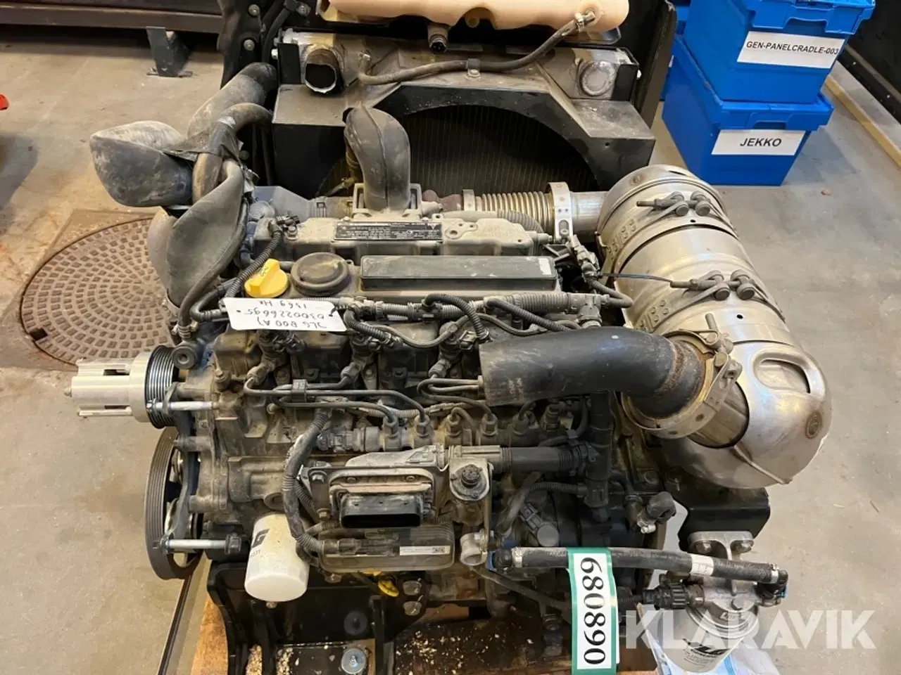 Billede 2 - Motor Deutz TD2.9L4 C4DI50 67 hk 50 kW komplet