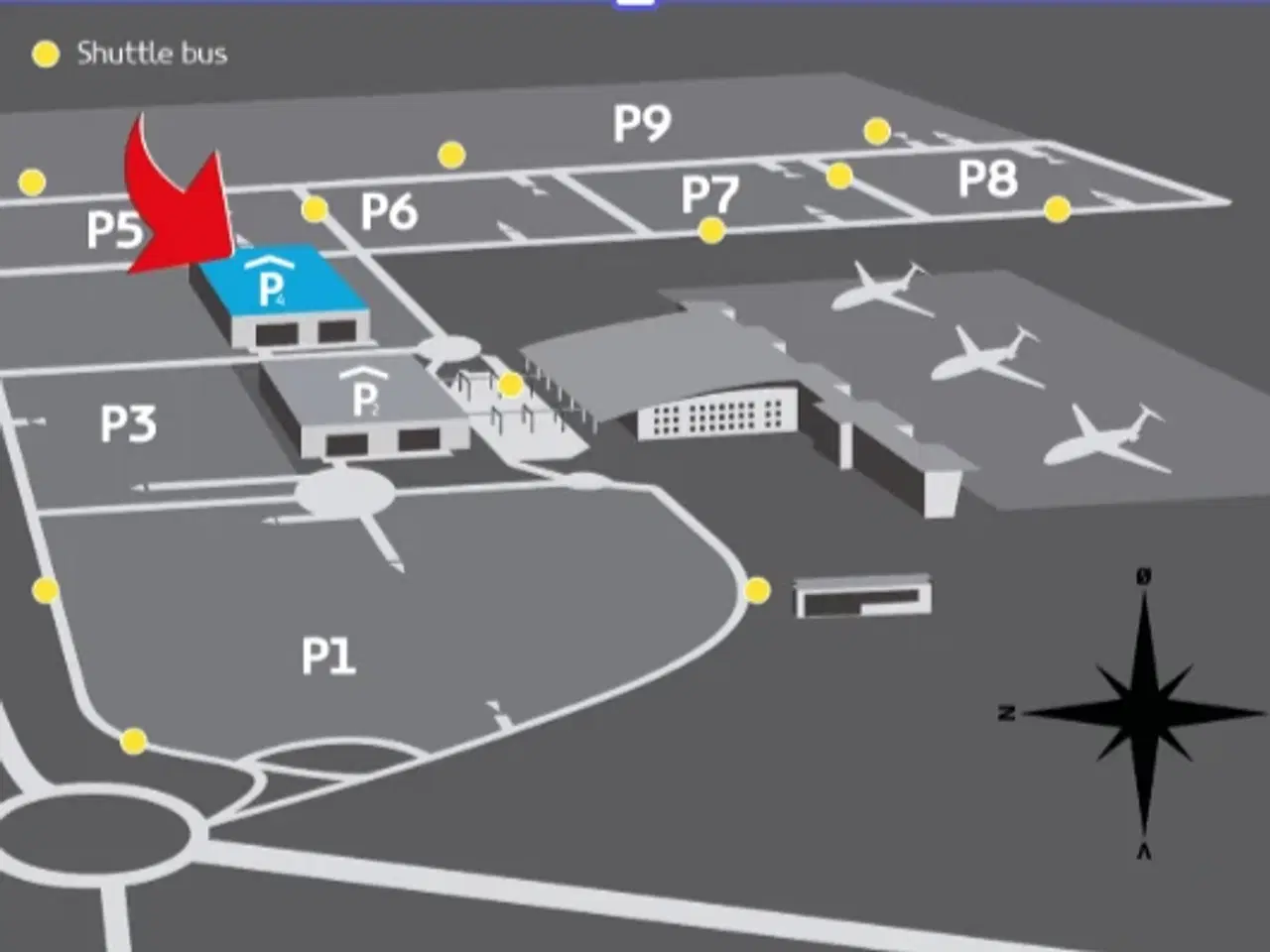 Billede 1 - Parkering Billund Lufthavn